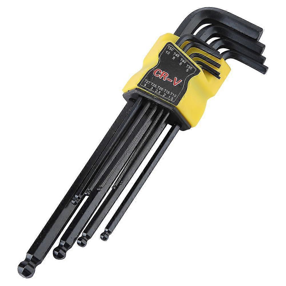 Cr-V L-Handle Hex Tool Set