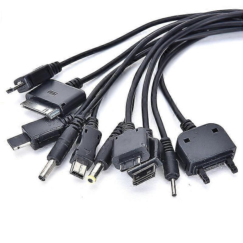 10 In 1 Usb UNiversal Multi-function Usb Charger Cable Compatible with Cell Phone shytmv