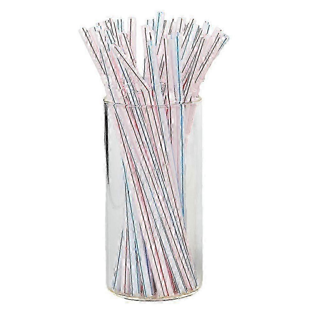 Colorful Disposable Bendable Plastic Drinking Straws