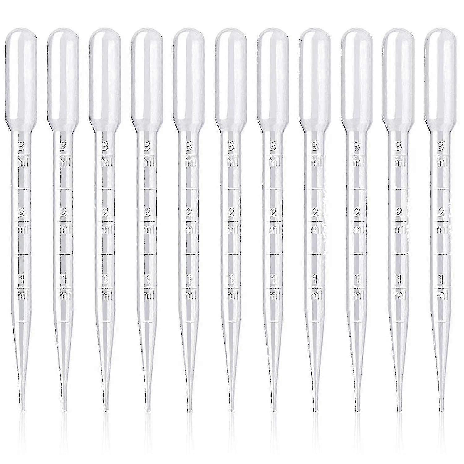 200pcs Plastic Pipettes 3ml compatible with Laboratory Experiment