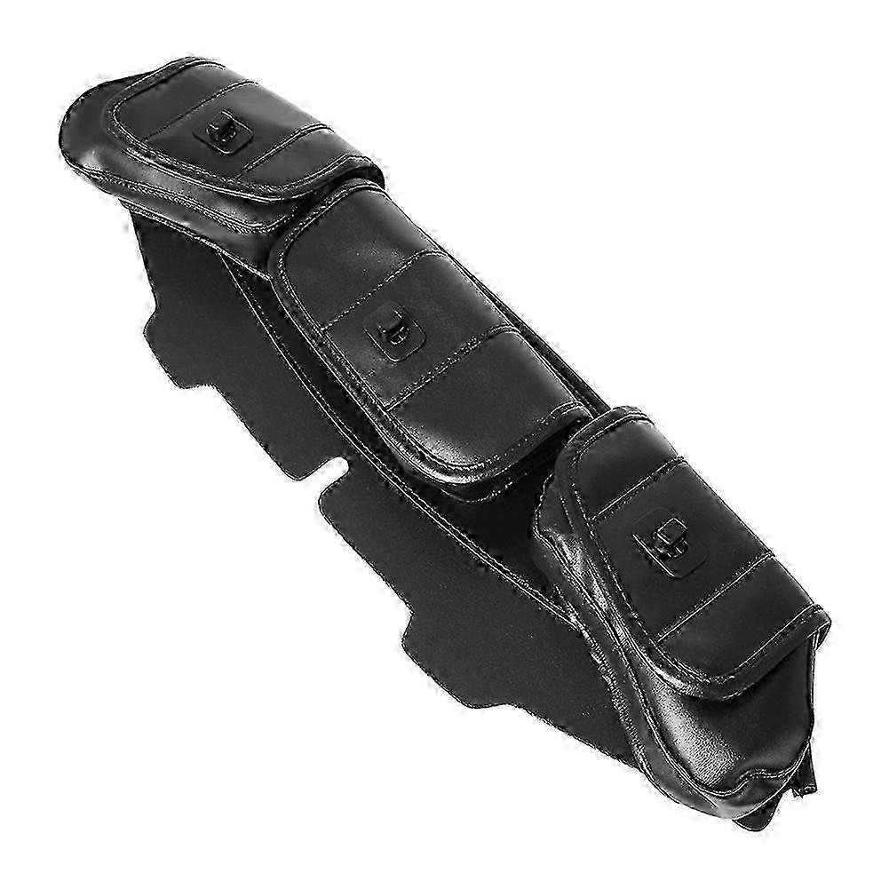 3-Pocket Fairing Pouch PU Leather