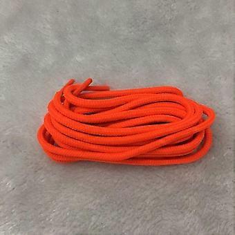 New Classic Double-deck Shoelaces Durable Polyester Round Shoe Laces Boot Solid Laces Rugged and Wear-resistant Sneaker Shoelace