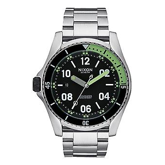 Nixon l'orologio uomo analogico al quarzo discendente con Bracciale in acciaio inossidabile A959000