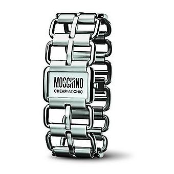 Moschino let's link! Quartz Analog Woman Watch with Stainless Steel Bracelet MW0034