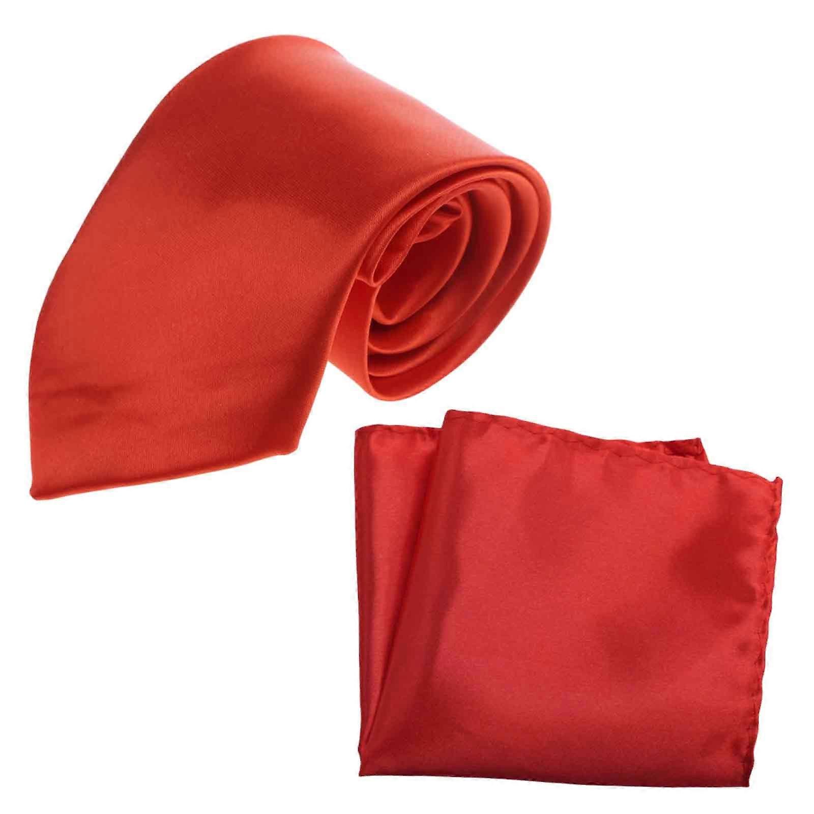 Solid Satin Microfiber Formal Necktie