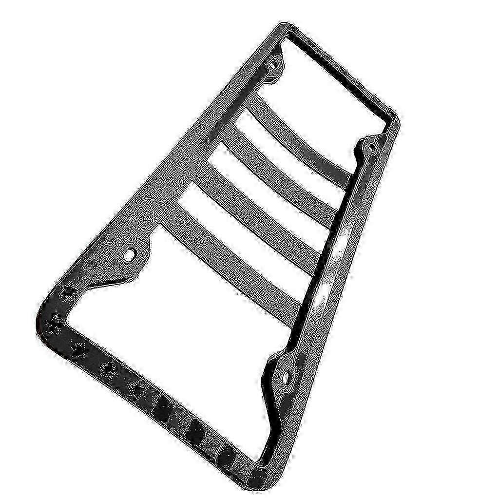 Silicone License Plate Frame Black