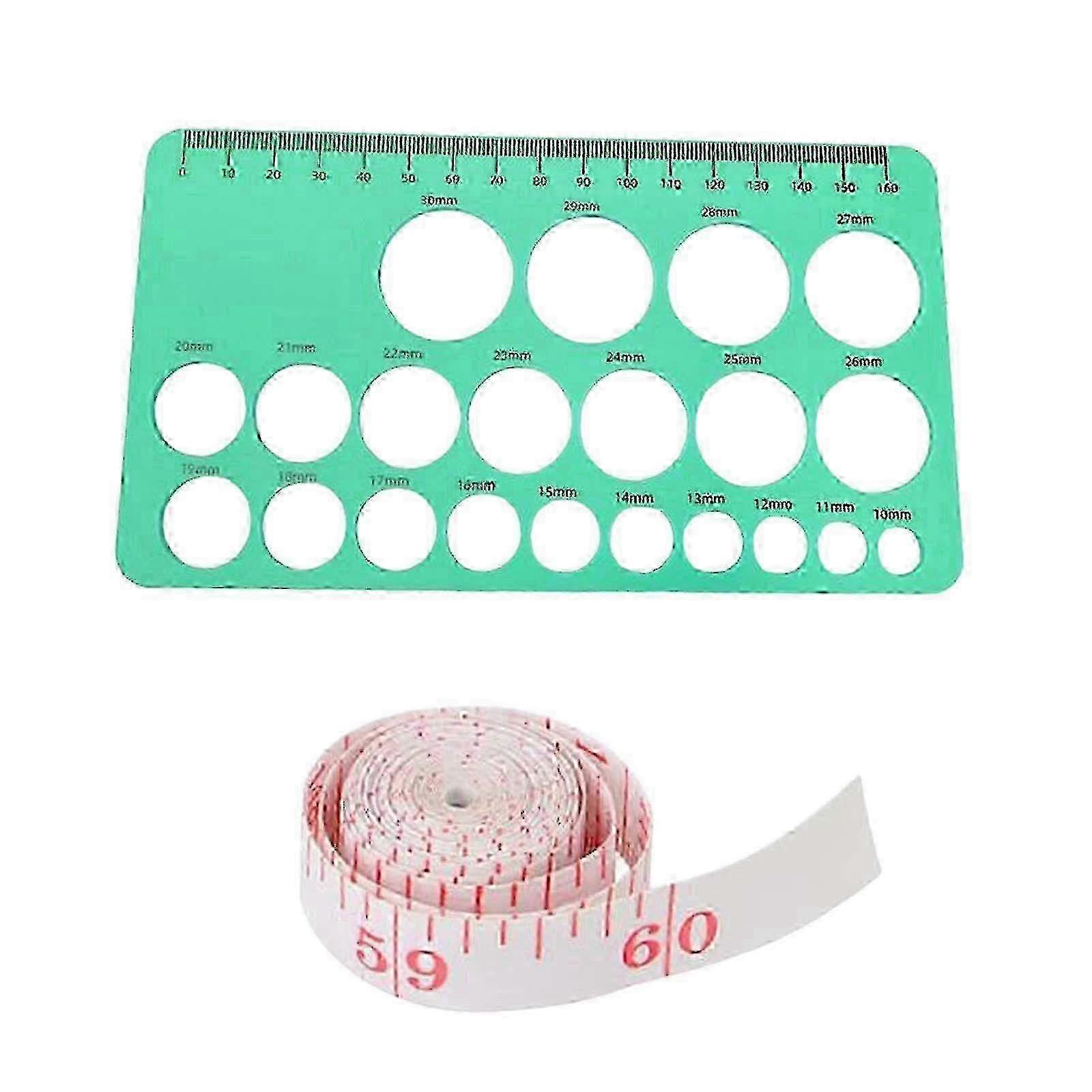 Portable Sizing Tool compatible with Breast Pumps - Reusable Nipple Ruler