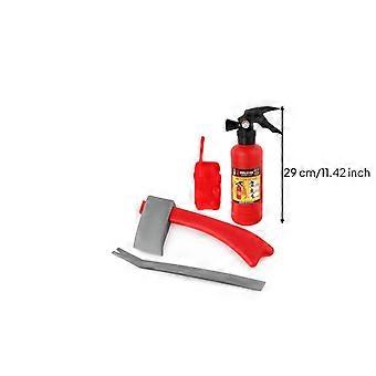 4 Pieces Emergency Responder Role Play Set Easy to Clean Emergency Responder Toy
