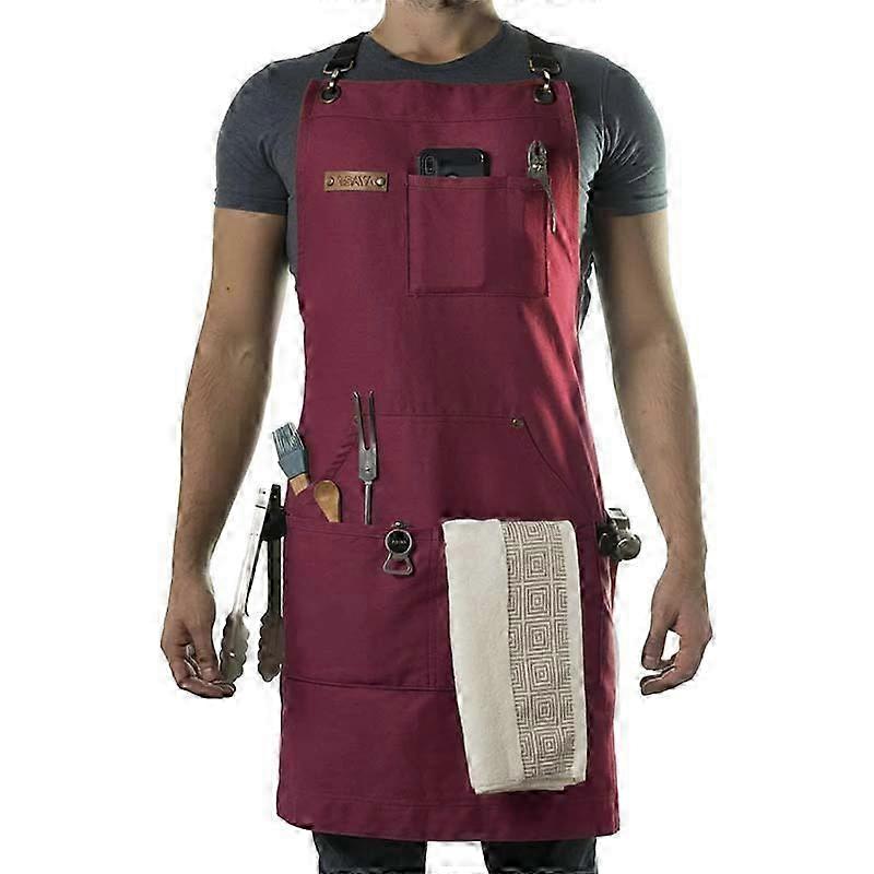 Heavy-Duty Canvas Chef Apron