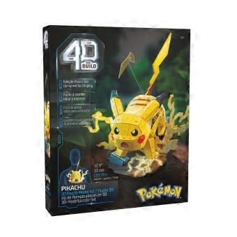 4D-bygg Pokémon Pikachu 3D-pusselmodellbyggsats, 201 bitar
