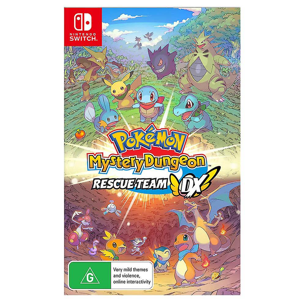 Highly Interactive Top Quality SWI Pokemon Mystery Dungeon Rescue Team DX Game