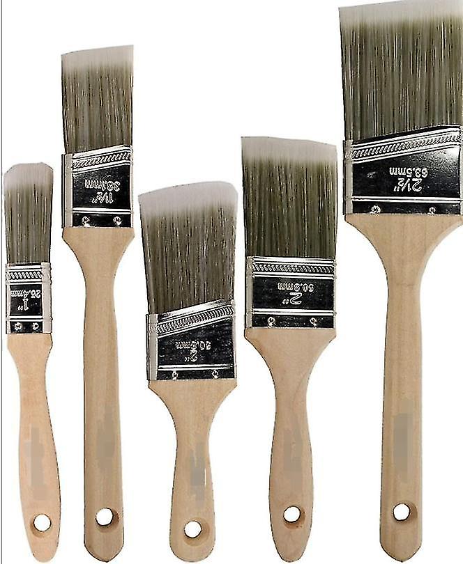 Set Of 2 Pro Grade-brushes-5 Pieces-brush Set