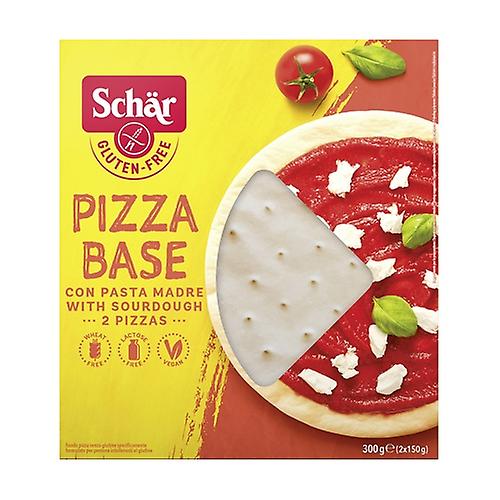 Gluten-free pizza base 2 units of 150g