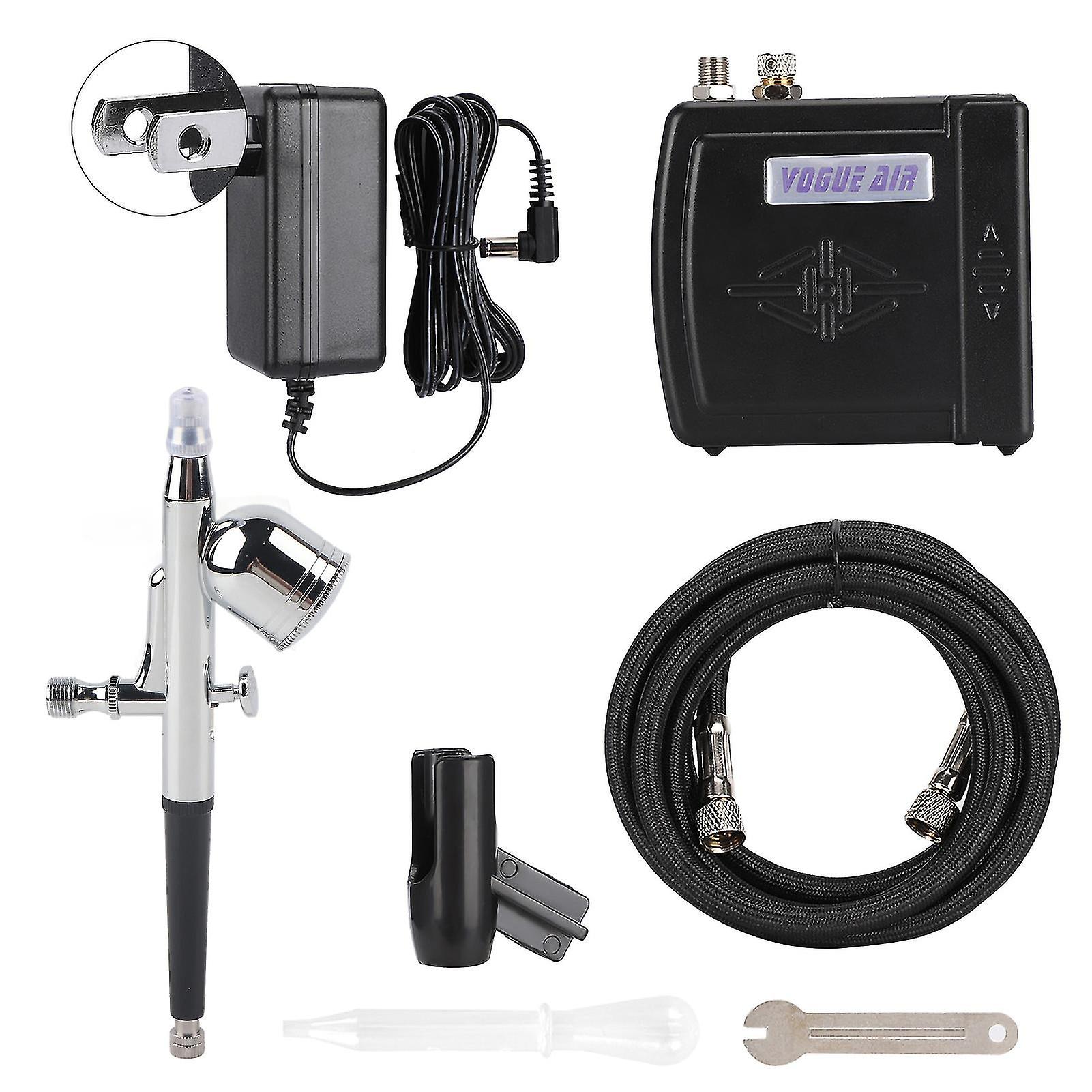 مجموعة ضاغط هواء الأكسجين المصغرة لملحقات أداة ماكياج صالون التجميل Blackus Plug 110v