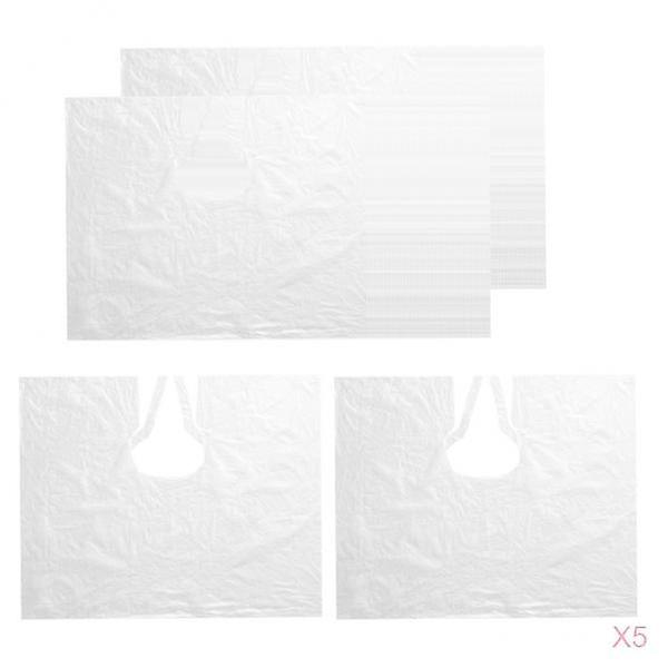 חד פעמי חיתוך שיער שמלת שכמייה יוניסקס להגן שכמיות ספר 500pcs