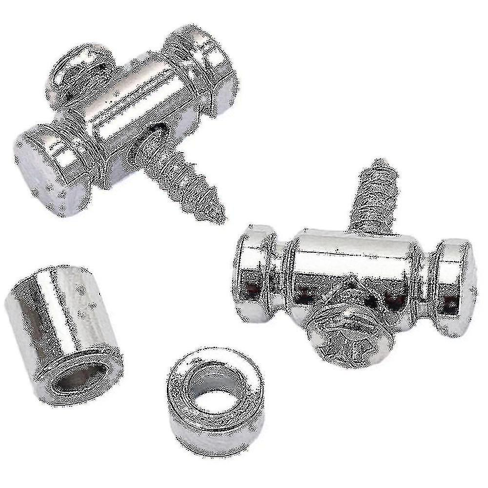 2pcs Roller String Tree For Guitar Electric Acoustic Box Chrome