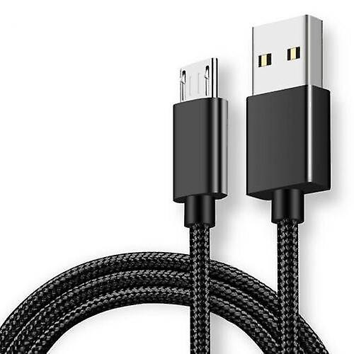 شاحن شحن سريع Micro USB 2.0 كابل سلك 1 متر لنظام Android Samsung Galaxy