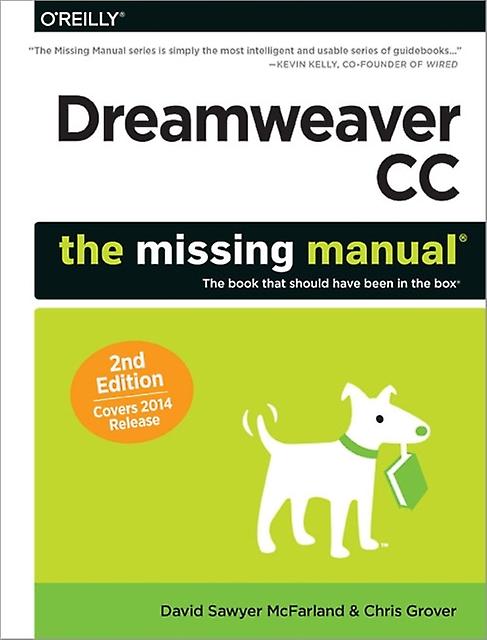 Dreamweaver Cc The Missing Manual by Chris Grover Paperback Book