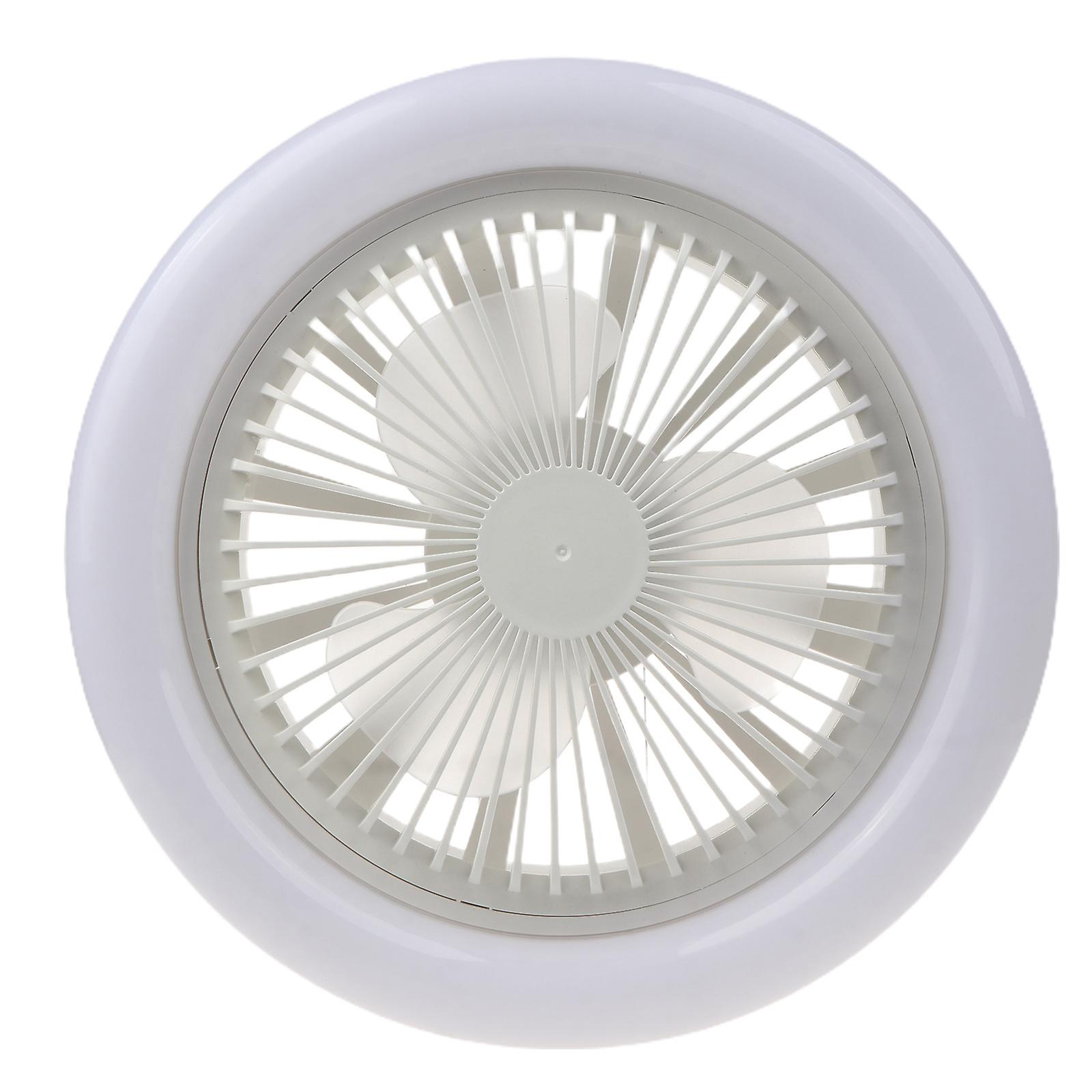 2-in-1 Fan Lamp E27 LED Light 30W Ceiling Fan 3-Gear Adjustable AC 85V-265V
