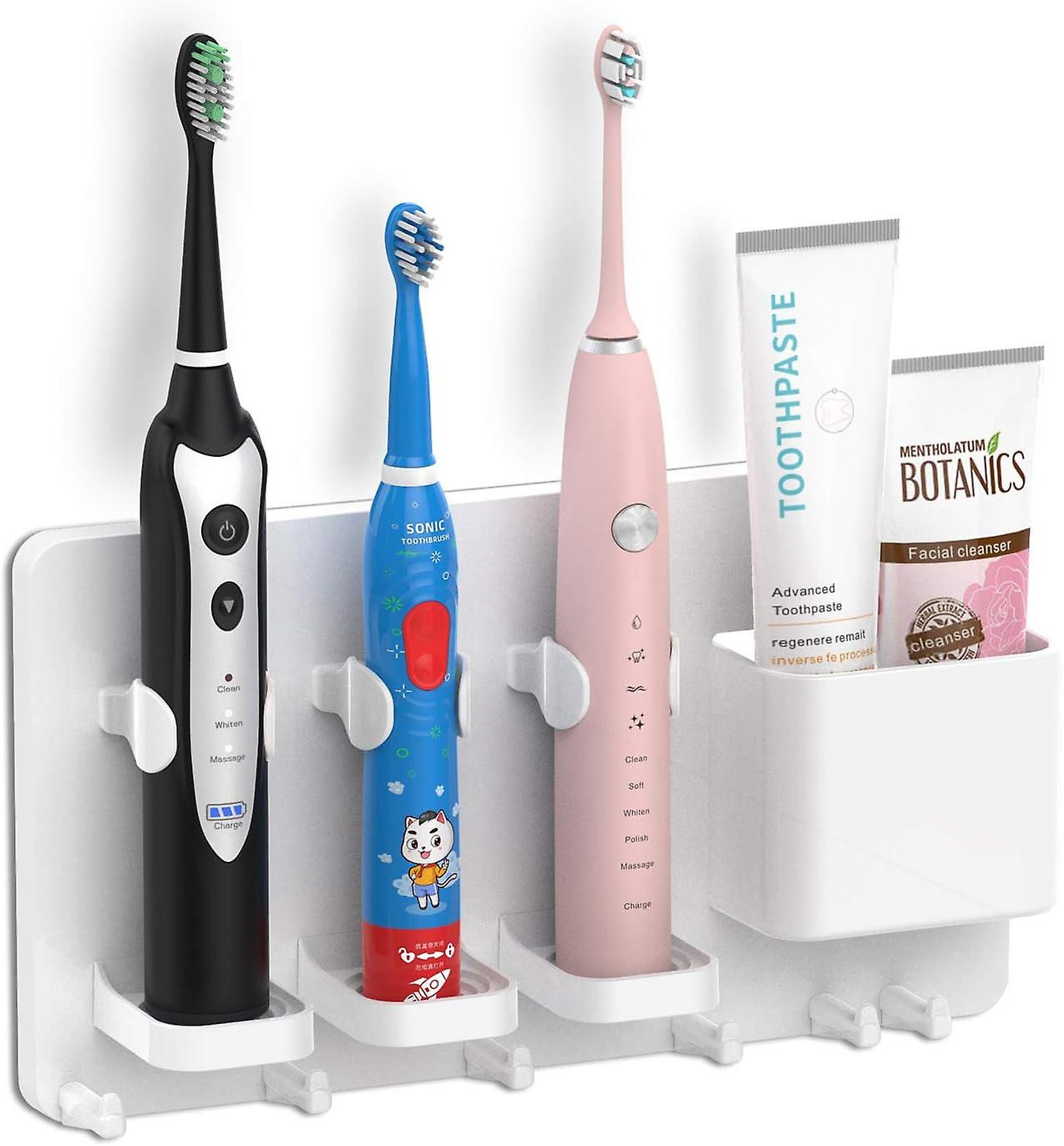 1 piece electric toothbrush holder toothpaste storage box