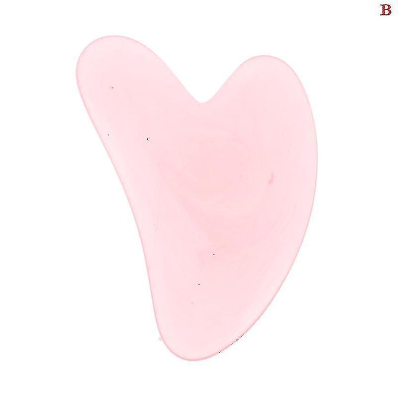 2pcs/set Face Lifting Up Wrinkle Remover Natural Resin Face Massage Roller Gua Sha Scraper Board Massage Tool