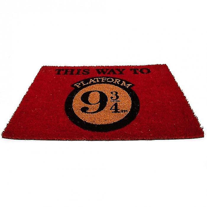 This Way To Platform 9 3/4 Door Mat