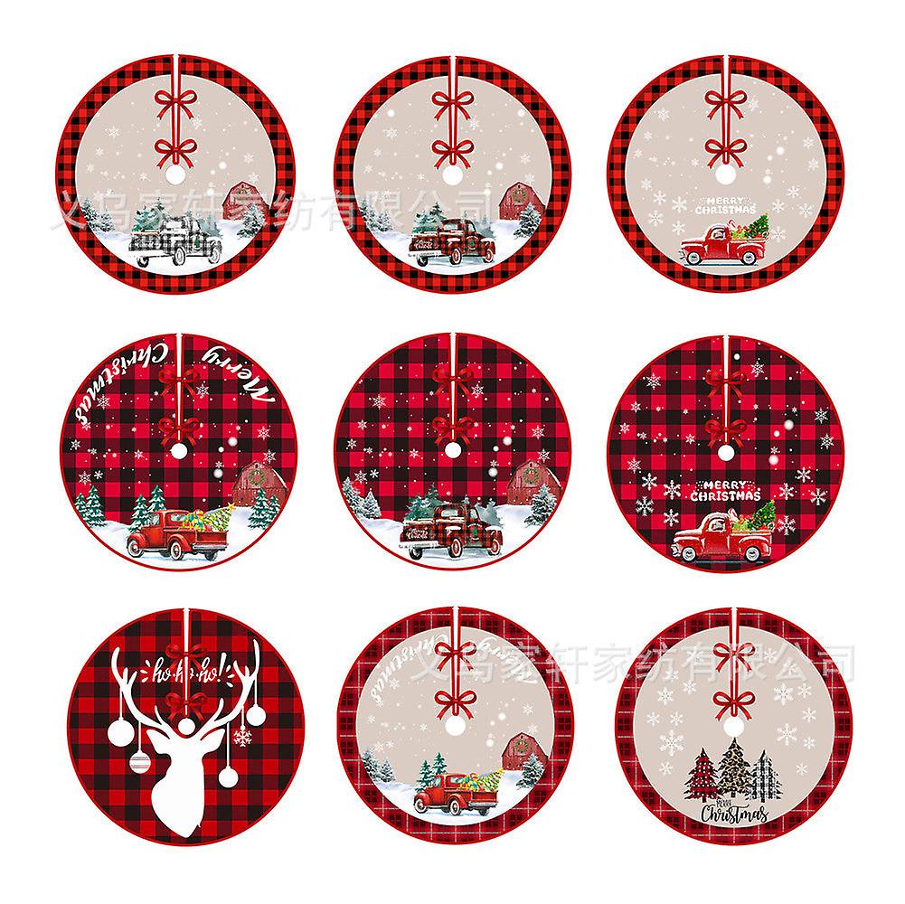 Christmas Gift Xmas Decorations Tree Group Tree Base Pad Short Plush