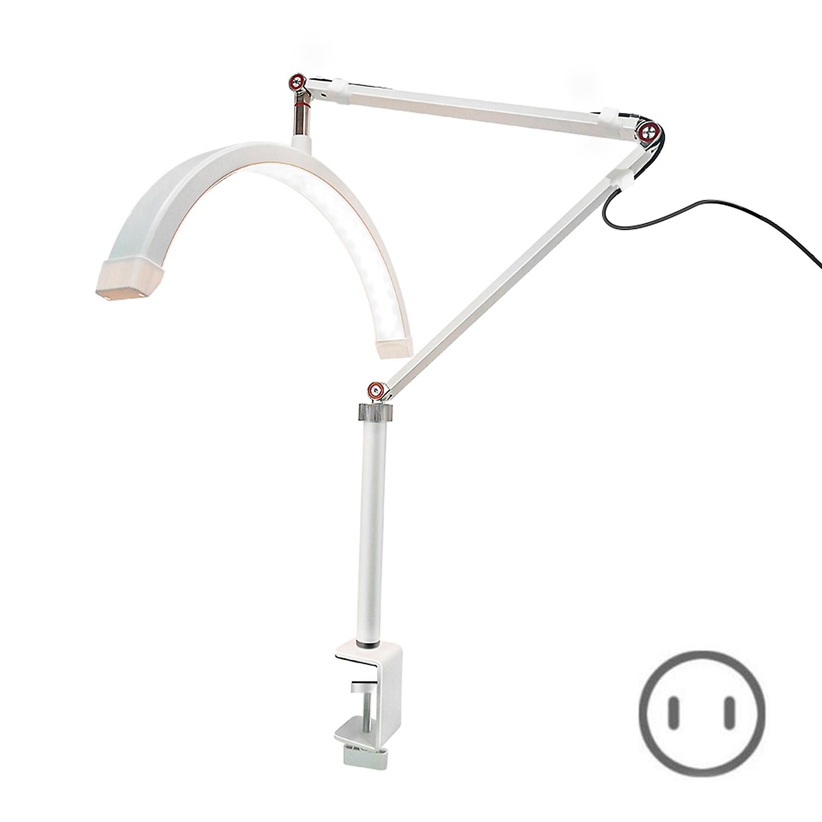 Luce di riempimento del pavimento a LED a forma di U Lampada da pavimento a luminosità regolabile per la bellezza della cura della pelle bianco US ...