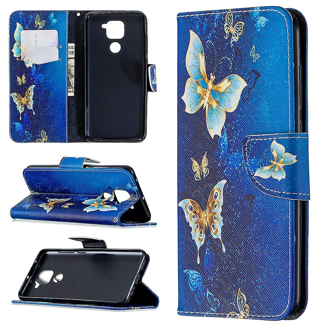 Pattern Printing Wallet Stand Leather Shell for Xiaomimi Note 9mi 10X 4G and