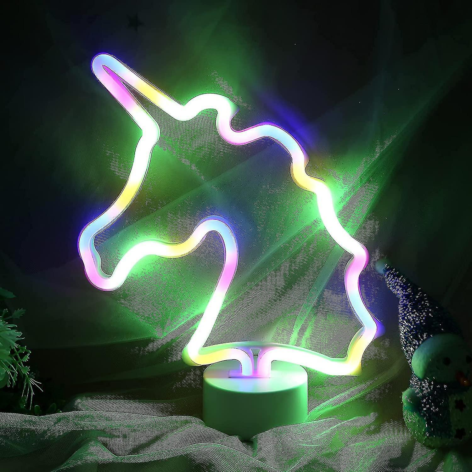 Neon Sign Lights Unicorn Night Light