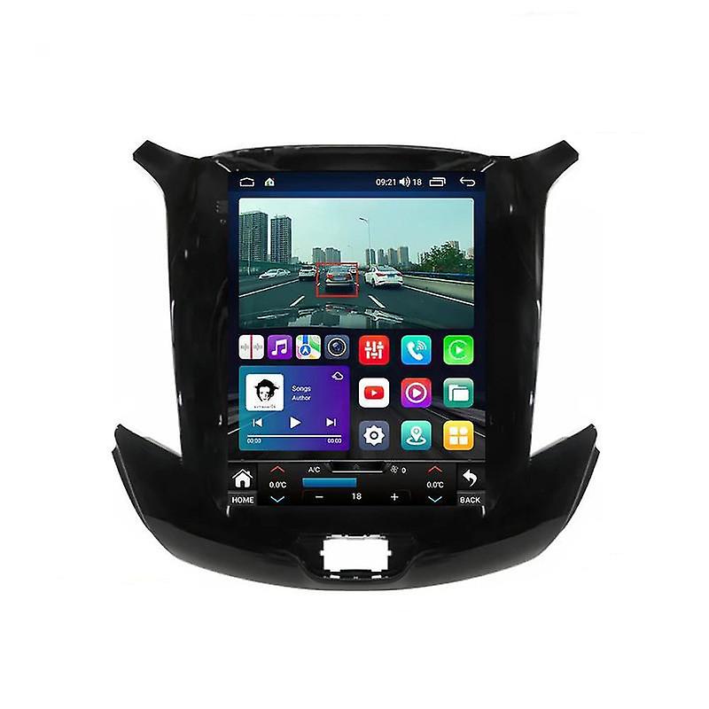 Android Auto Radio multimedia Player For Chevrolet Cruze J300 2015-2018 CarPlay Stereo Tesla style