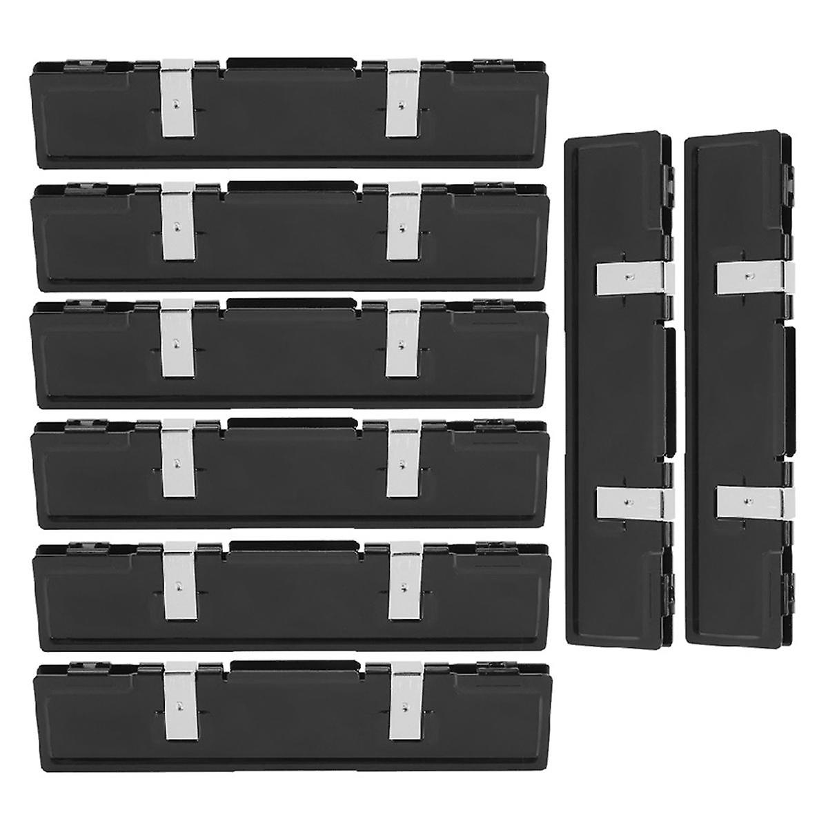 8Pcs Aluminum PC Memory Heatsink Shim Spreader Cooler Cooling for DDR RAM Memory Desktop Memory Rad
