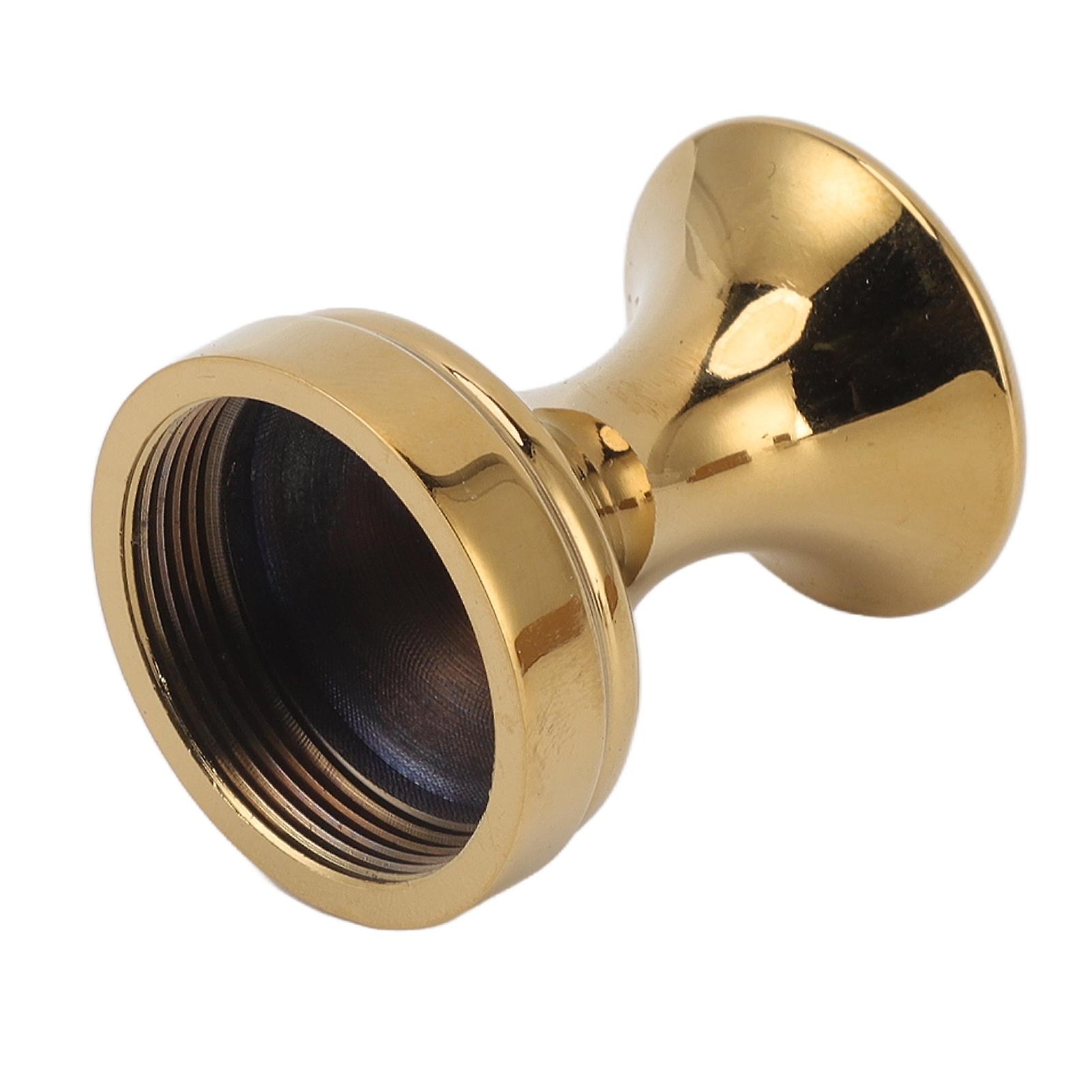 Robe Hook Simple Beautiful Copper Single Wall Hooks Clothes Hook for Bathrooms Barber Stores Gold 