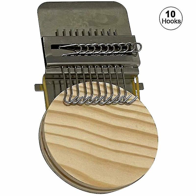 14 Hooks Speedweve Type Small Loom Diy Darning Tool With Plastic Discs