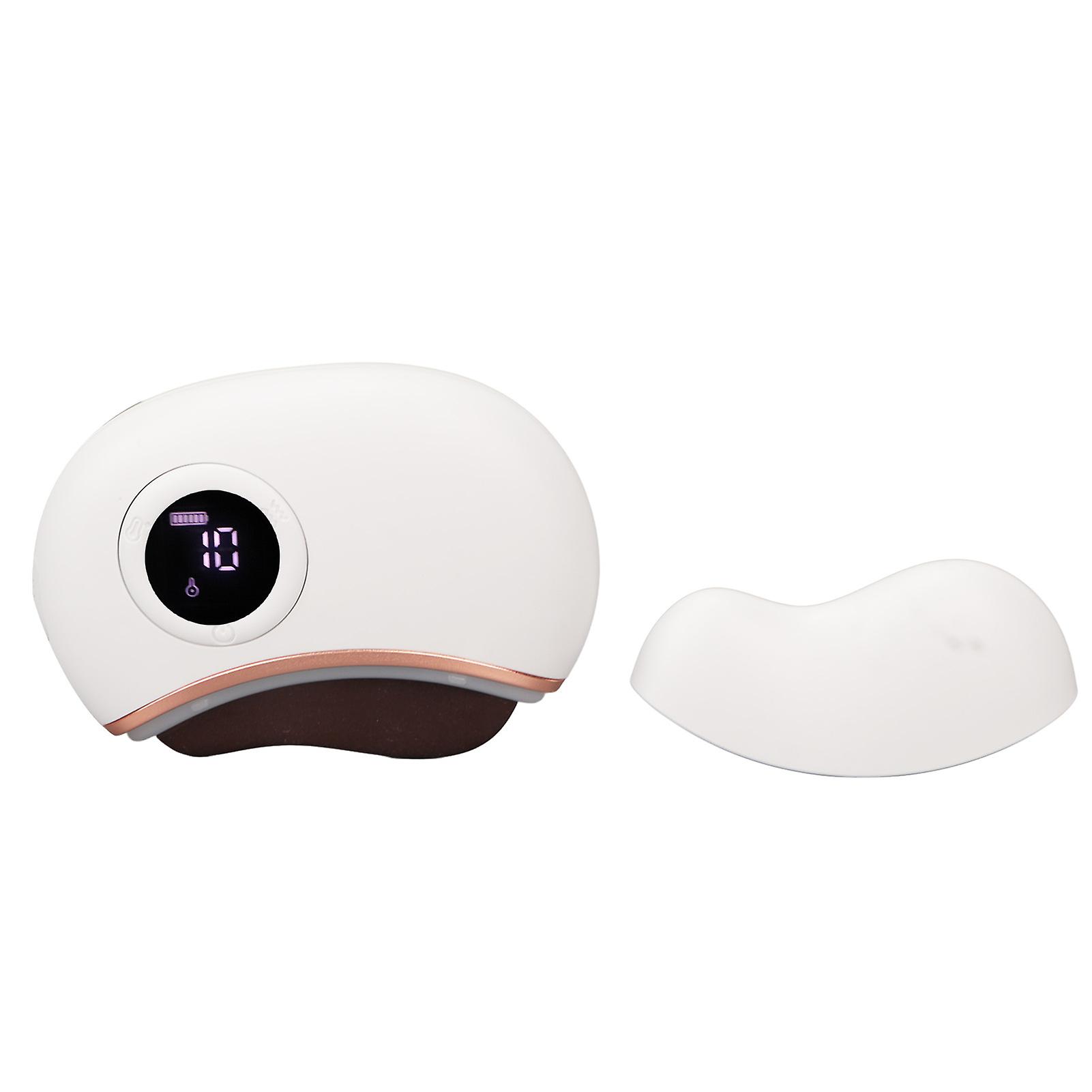 Gua Sha Facial Tools Electric 9 Levels Heated Scraping Massager for Face Lift Puffiness Reduction Red