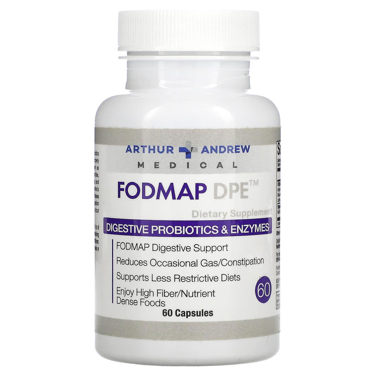 Arthur Andrew Medical, FODMAP DPE, 60 Capsules