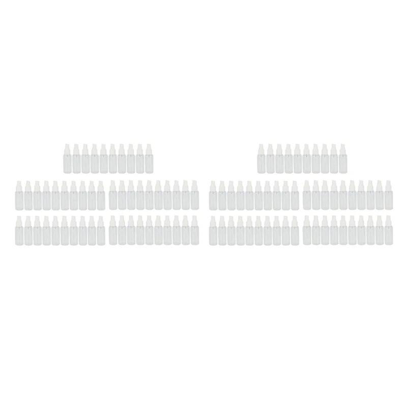 100 Pieces 50Ml Spray Bottles Plastic Empty Refillable Atomiser Transparent Travel Bottle~16236