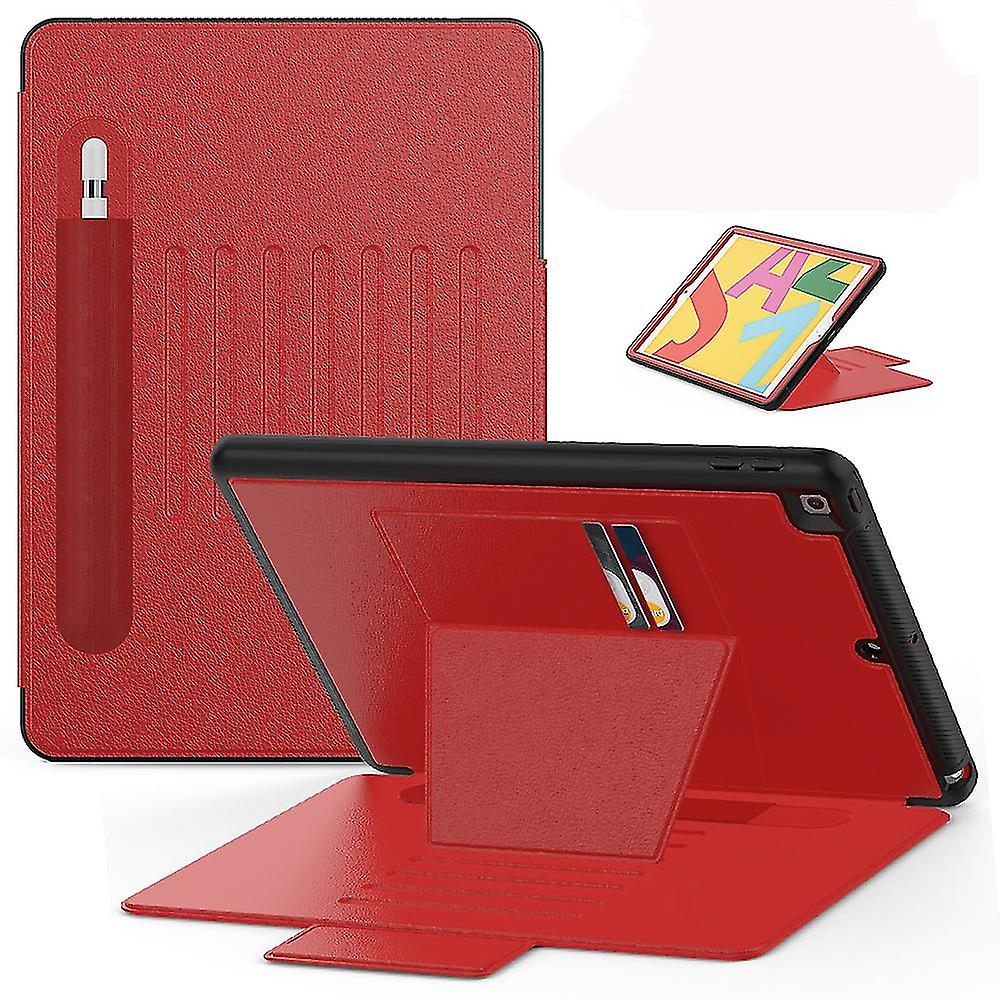 Leather Case For Ipad 10.2 & 10.22020 Red
