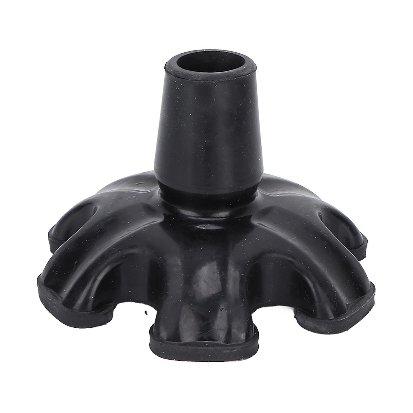 6 Pillar Silicone Cane Tip, Strong Stability, Prevent Slipping, 22mm, Foot Pad for Walking Sticks