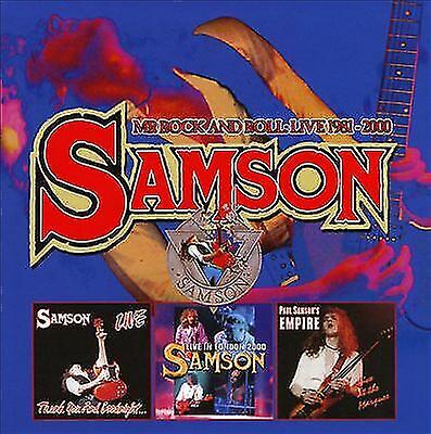 Samson : Mr Rock and Roll: Live 1981-2000 CD Box Set 4 discs (2017)
