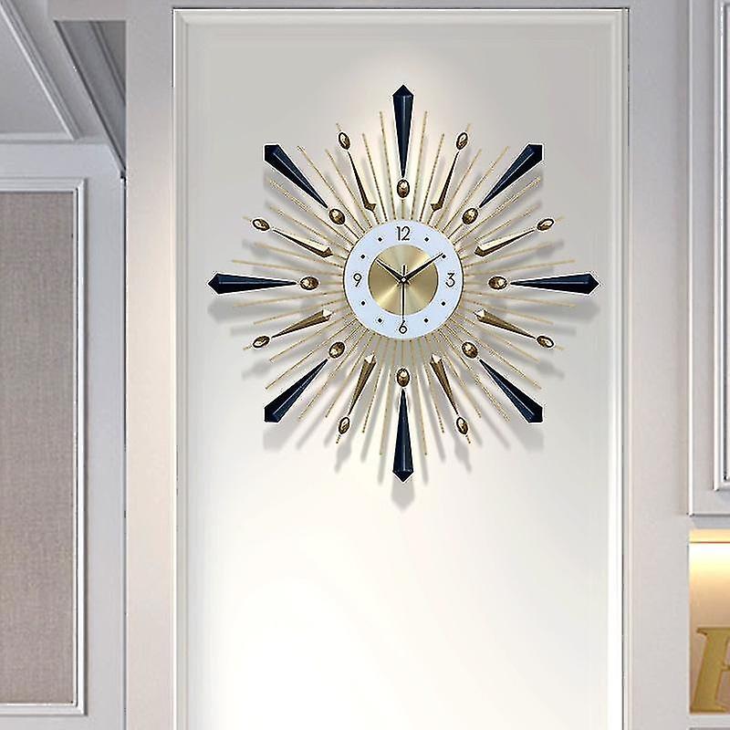 Clock Wall Clock Living Room Household Clock Decoration 60*60cm