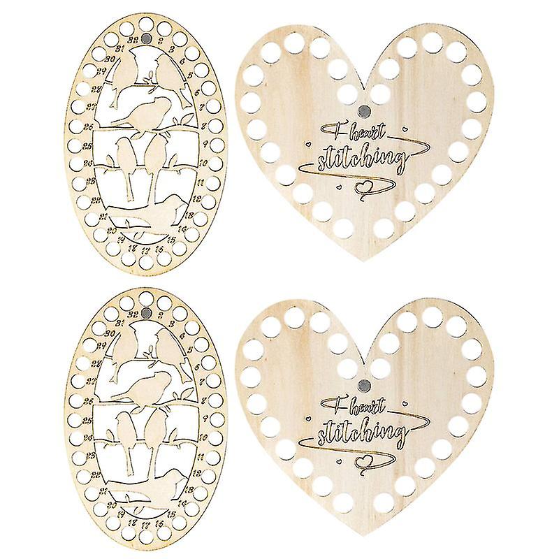 4pcs Sewing Thread Storage Plates