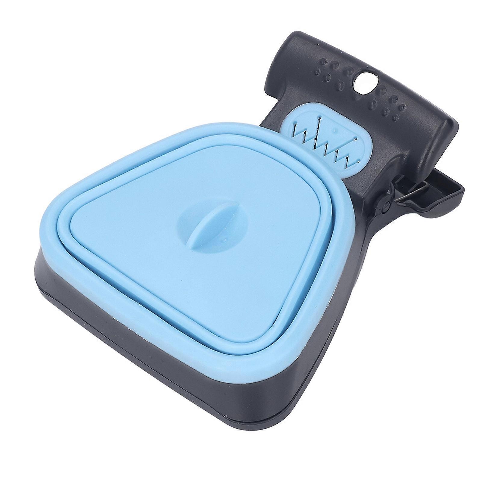 Dog Pooper Scooper Portable Poop Scooper Handheld Size Pup Poop Scoop With Garbage Bag Blue 