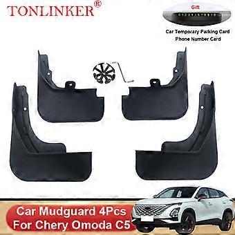 Car Mudguard For Omoda C5 OMODAC5 2022 2023- Mudguards Splash Guards Front Rear Fender Mudflaps Accessories