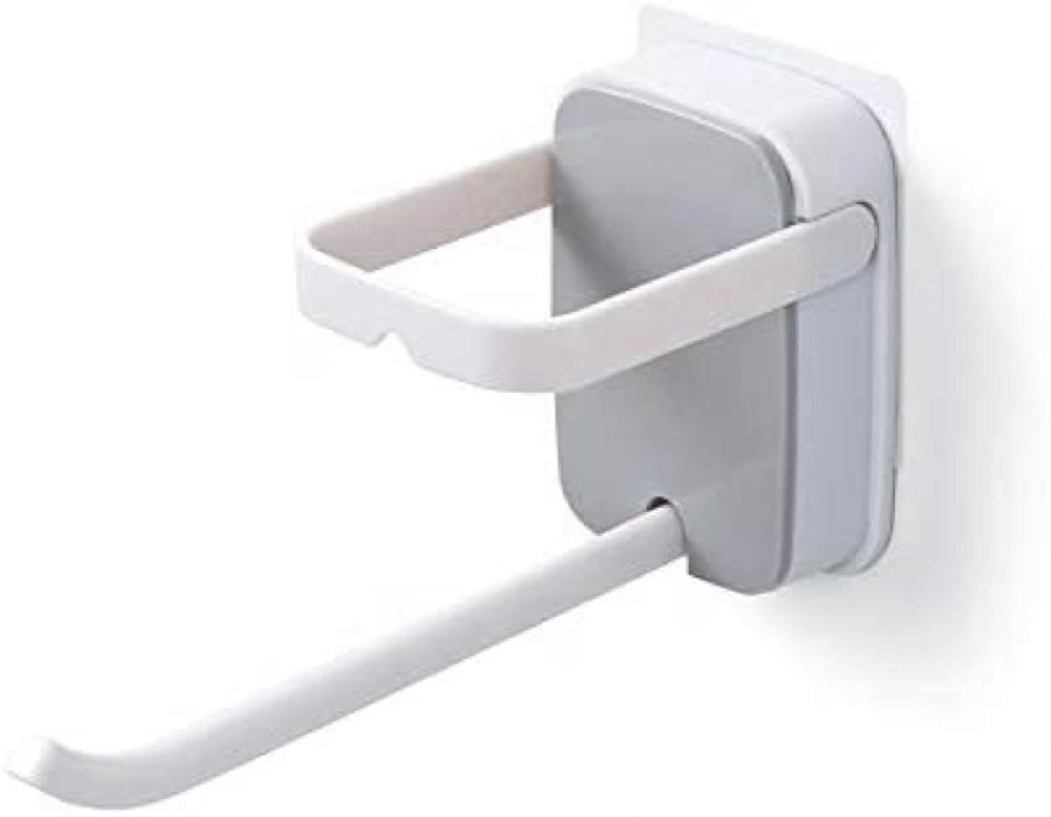 Self-adhesive Hooks, Coat Racks, Coat Racks, U-shaped Folding Clothes Rack, Double Row, Wall Storage Hooks.