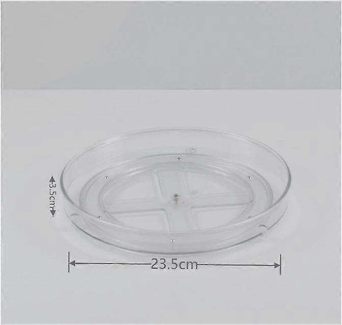cupboard turntable, clear plastic turntable 23.6*3.5cm