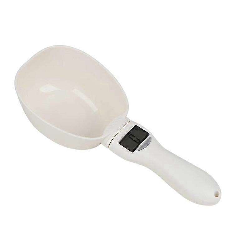 Dog Measuring Spoon, Weighing Spoon with LCD Display for Dog Cat Rabbit Birds Kibble Food