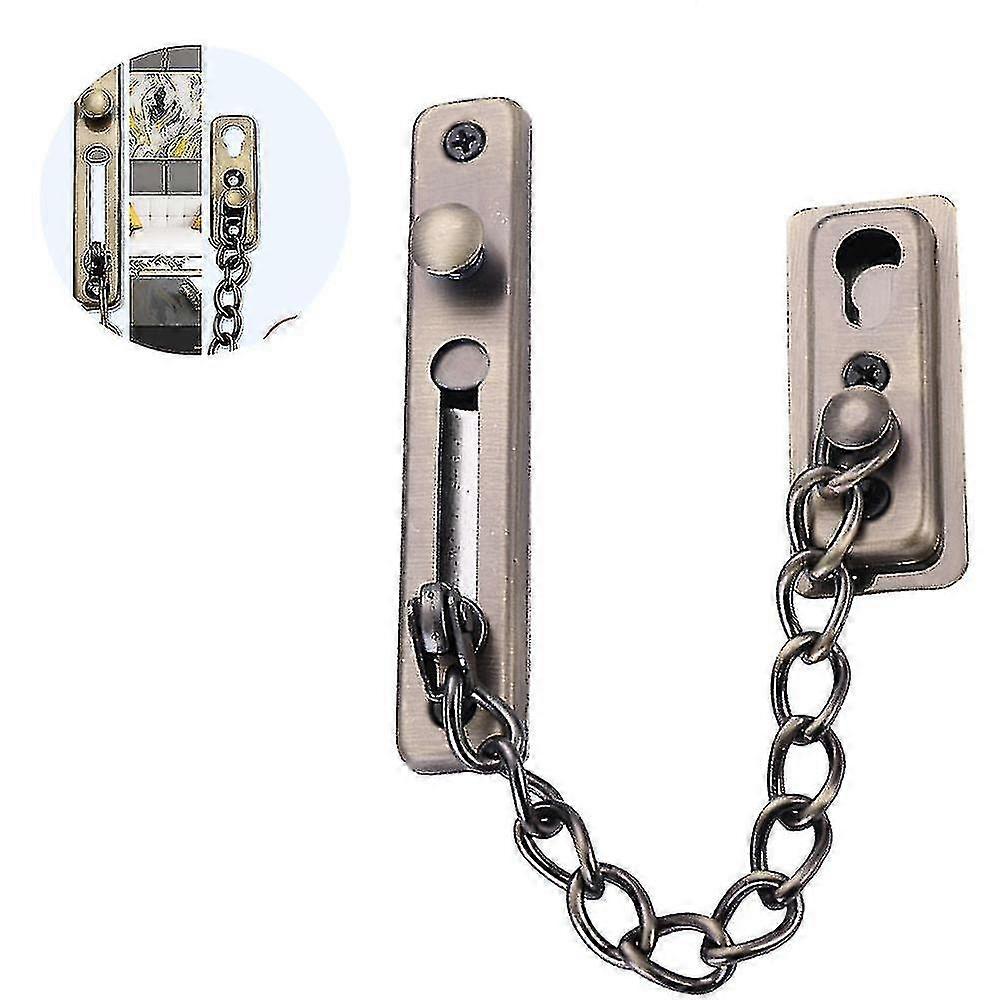 Chain Door Guard With , Chain Press Button 304