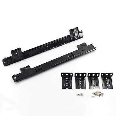 2pcs Black keyboard shelf Keyboard shelf for base cabinet, 35cm