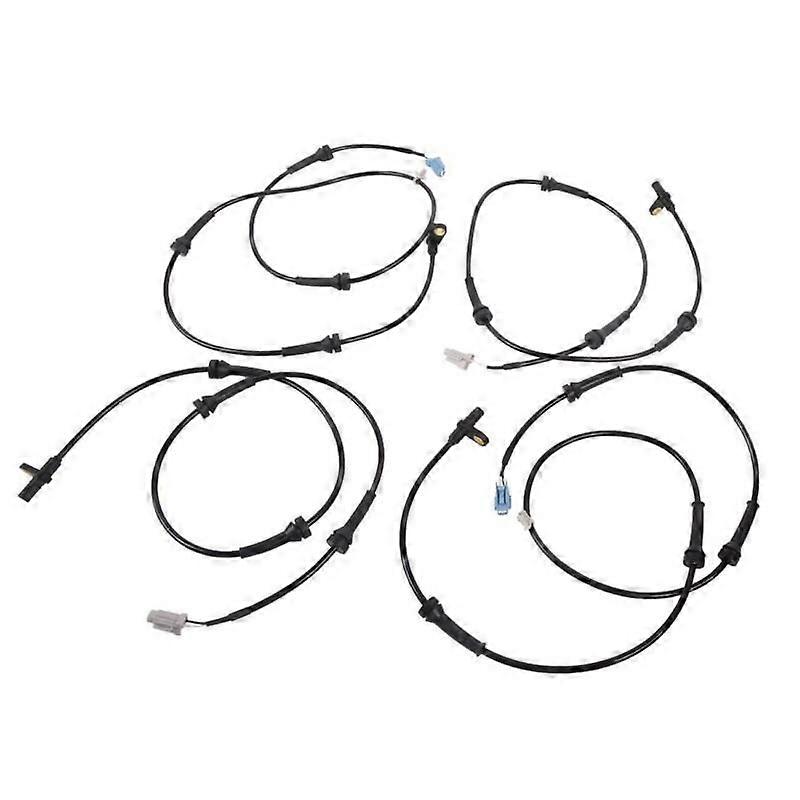 4Pcs New Wheel Speed Sensor compatible with Sentra 2007~2012 NO.0845